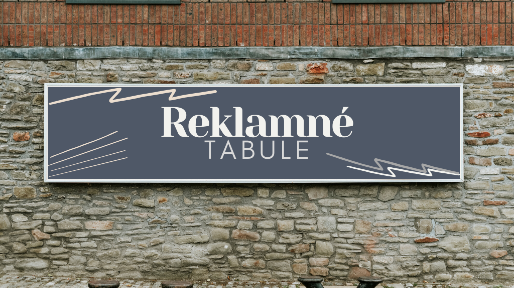 Reklamné tabule